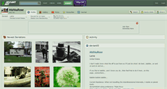 Desktop Screenshot of mishkarose.deviantart.com