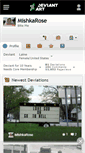 Mobile Screenshot of mishkarose.deviantart.com