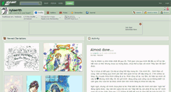 Desktop Screenshot of nykaerith.deviantart.com