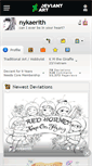 Mobile Screenshot of nykaerith.deviantart.com