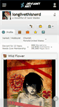 Mobile Screenshot of longlivethisnerd.deviantart.com