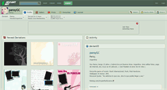 Desktop Screenshot of pansygc.deviantart.com
