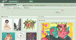 Desktop Screenshot of cappuccino-noisette.deviantart.com
