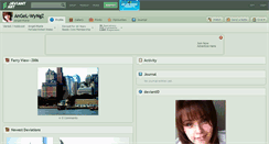 Desktop Screenshot of angel-wyngz.deviantart.com