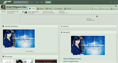 Desktop Screenshot of ghost-whisperer-fans.deviantart.com