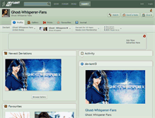 Tablet Screenshot of ghost-whisperer-fans.deviantart.com