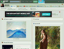 Tablet Screenshot of airenzi.deviantart.com