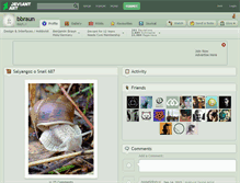 Tablet Screenshot of bbraun.deviantart.com