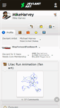 Mobile Screenshot of mikeharvey.deviantart.com