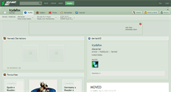 Desktop Screenshot of icydafox.deviantart.com