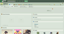 Desktop Screenshot of idnthav2.deviantart.com