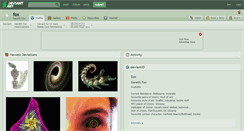 Desktop Screenshot of fox.deviantart.com