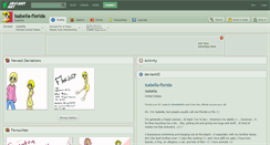 Desktop Screenshot of isabella-florida.deviantart.com