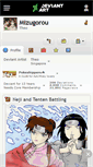 Mobile Screenshot of mizugorou.deviantart.com