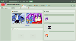 Desktop Screenshot of kurotsuki-blackmoon.deviantart.com