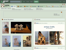 Tablet Screenshot of naztaz.deviantart.com