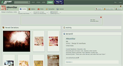 Desktop Screenshot of mikomistar.deviantart.com