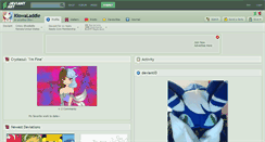 Desktop Screenshot of kiowaladdie.deviantart.com