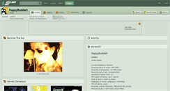 Desktop Screenshot of happybuddah.deviantart.com