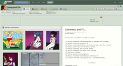 Desktop Screenshot of emberpool106.deviantart.com