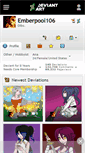 Mobile Screenshot of emberpool106.deviantart.com