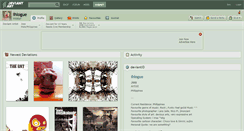 Desktop Screenshot of ihlogue.deviantart.com