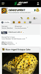 Mobile Screenshot of cakecrumbs.deviantart.com