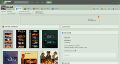 Desktop Screenshot of gio-art.deviantart.com