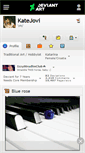 Mobile Screenshot of katejovi.deviantart.com
