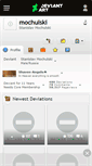 Mobile Screenshot of mochulski.deviantart.com