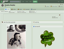 Tablet Screenshot of murphy-murphy.deviantart.com
