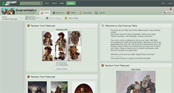 Desktop Screenshot of dwarvenhalls.deviantart.com