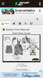 Mobile Screenshot of dwarvenhalls.deviantart.com