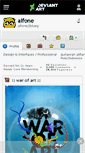 Mobile Screenshot of alfone.deviantart.com