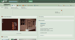 Desktop Screenshot of halitayarci.deviantart.com