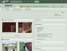 Tablet Screenshot of halitayarci.deviantart.com