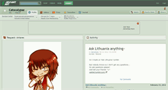 Desktop Screenshot of catocalypse.deviantart.com