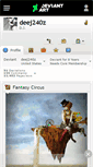 Mobile Screenshot of deej240z.deviantart.com