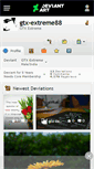 Mobile Screenshot of gtx-extreme88.deviantart.com