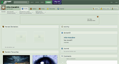 Desktop Screenshot of miss-macabre.deviantart.com