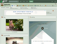 Tablet Screenshot of daduunka.deviantart.com