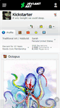 Mobile Screenshot of kickstarter.deviantart.com