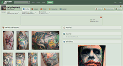 Desktop Screenshot of carlyshephard.deviantart.com