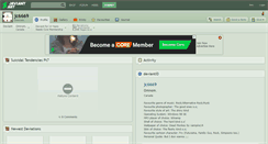 Desktop Screenshot of jc6669.deviantart.com