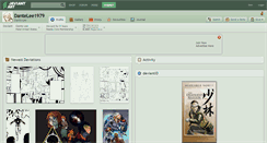 Desktop Screenshot of dantelee1979.deviantart.com