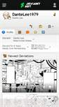 Mobile Screenshot of dantelee1979.deviantart.com