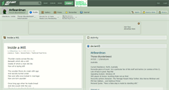 Desktop Screenshot of mrbeardman.deviantart.com