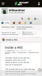 Mobile Screenshot of mrbeardman.deviantart.com