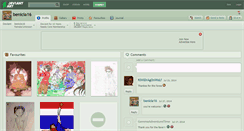 Desktop Screenshot of benicia16.deviantart.com