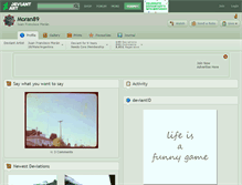 Tablet Screenshot of moran89.deviantart.com